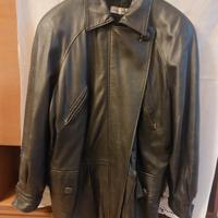 Giaccone in pelle "Mariella Burani"