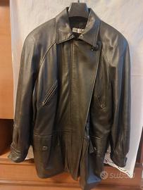 Giaccone in pelle "Mariella Burani"