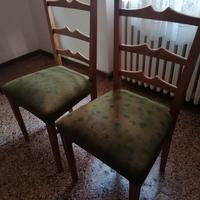 Sedie imbottite vintage