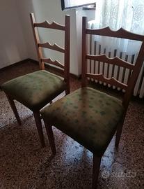 Sedie imbottite vintage