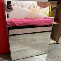 Specchio con luci a led