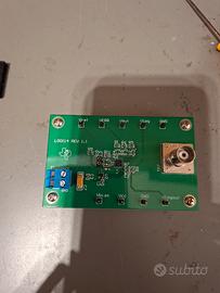 scheda sviluppo amplificatore logaritmico