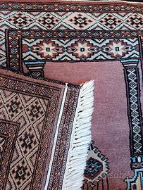 Scendiletto Bukhara in lana di Kashmir