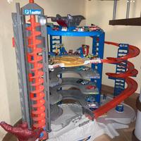 Pista hotwheels multipiano