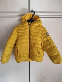 piumino leggero giallo bambino