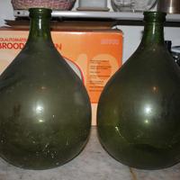 Damigiane in vetro vintage