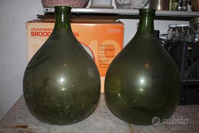 Damigiane in vetro vintage