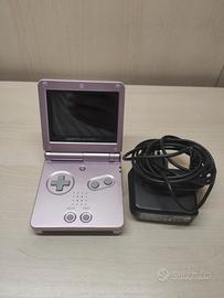 Console Game Boy Advance Sp Ags-101 Pink Rosa Cari