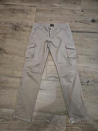 Pantaloni cargo beige Italian Army tg 34