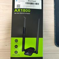 BrosTrend 1800Mbps Chiavetta WiFi per PC Fisso