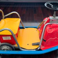 Autoscontro Giordani giocattolo vintage conservato