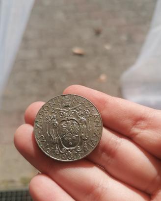 2 lire buon pastore 1937 Vaticano