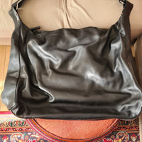 Borsa donna tracolla fausto santini pelle nappa ne