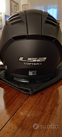 Casco da moto LS2 COPTER 2 NERO tg.XS