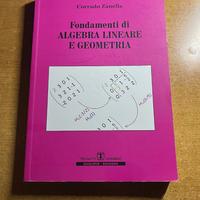 libro di Fondamenti di Algebra Lineare e Geometria