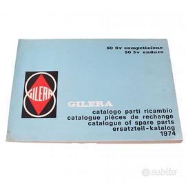 Catalogo ricambi Gilera 50 competizione enduro 197