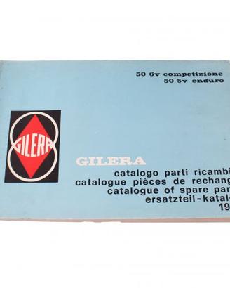 Catalogo ricambi Gilera 50 competizione enduro 197