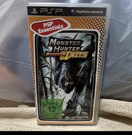 Capcom monster hunter freedom unite sony psp 2008