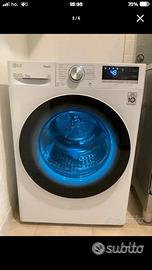 ASCIUGATRICE LG 10KG CON CONDENSATORE AUTOPULENTE.