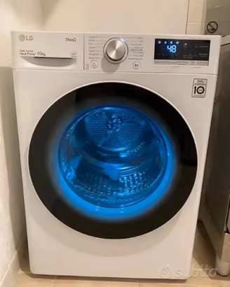 ASCIUGATRICE LG 10KG CON CONDENSATORE AUTOPULENTE.