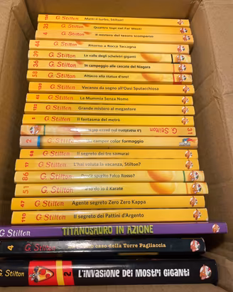 Geronimo Stilton 22 libri a 30 euro!!