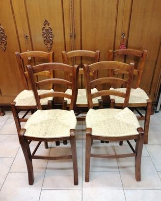 Sedie in legno anni 60