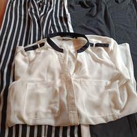 COMPLETO donna CAMICIA + 2 PANTALONI TG. M