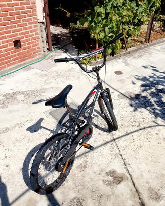 Kawasaki BX Hardtail Mountain Bike Nera ruote 20