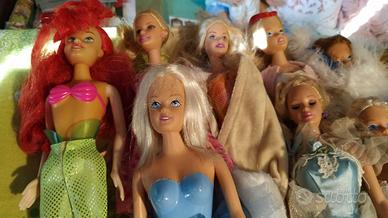 12 Barbie+ uomo+ bambina