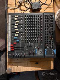 Mixer audio Spirit FX8 by Souncraft con custodia