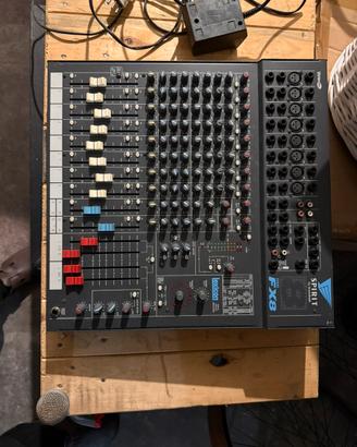 Mixer audio Spirit FX8 by Souncraft con custodia