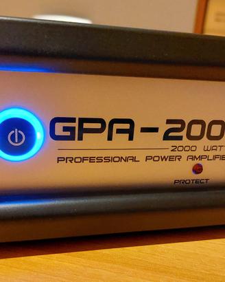 Amplificatore/finale di potenza Gemini GPA 2000