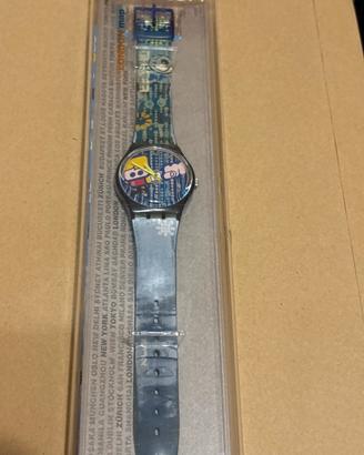 Orologio swatch london map