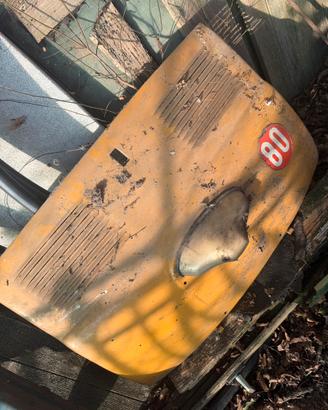 Cofano motore e bandone posteriore fiat 500 D F R