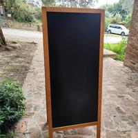 Lavagna in legno per gesso a  cavalletto