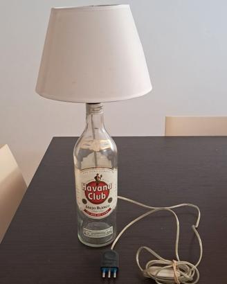 2 lampade artigianali vetro paralume