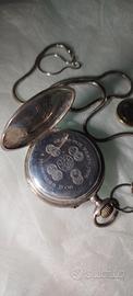 Orologio da Taschino vintage in argento 