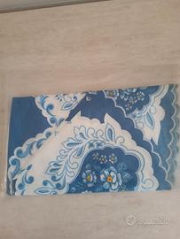 Tovaglia rotonda vintage anni 70 