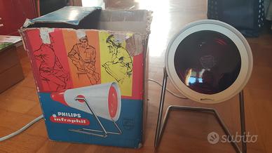Lampada Philips Infraphil vintage anni '60