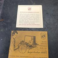 Manuale di istruzioni Supertester 680 R 3a serie