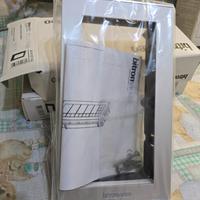 Cornice con telaio a 2 moduli bitronvideo