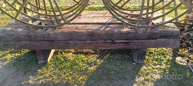 Traversine ferroviarie,pali in legno