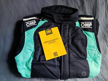 Tuta racing OMP FIRST ELLE IT38 omologata NUOVA