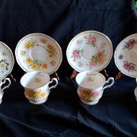 Tazza da caffè in porcellana Queen's con mese 12 p