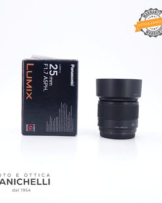 Panasonic Lumix G 25 f/1.7 ASPH Usato (G899)