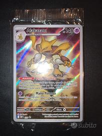 Carta Pokemon promo sealed alakazam
