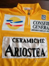 Maglia gialla Tour de Mediteranee 1992 originale