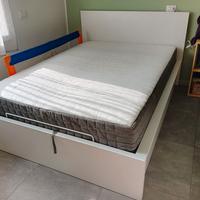 letto Malm Ikea 1 piazza e mezza 