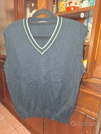 Gilet Daniele Alessandrini - Blu Navy - Scollo a V