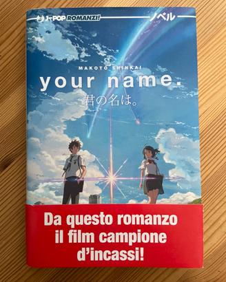 Your name - Makoto Shinkai romanzo
